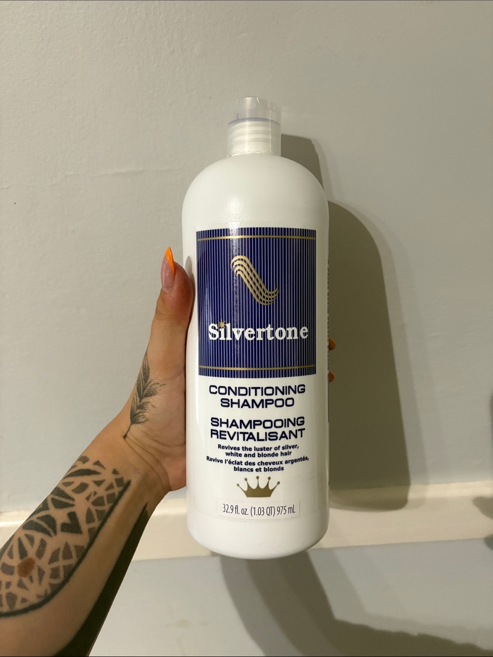 Silvertone blonde shampoo